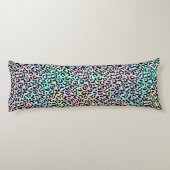 Coussins Longs La série Léopard Iridescent Design 5 (Dos)