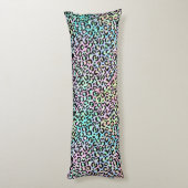 Coussins Longs La série Léopard Iridescent Design 5 (Dos (Vertical))
