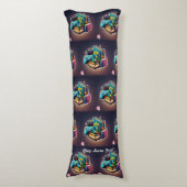 Coussins Longs "La station éducative" (Devant (Vertical))