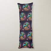 Coussins Longs "La station éducative" (Dos (Vertical))