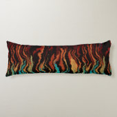 Coussins Longs L'abstrait incendie (Devant)