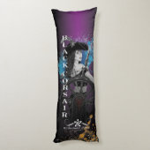 Coussins Longs Lady Black Corsair (Dos (Vertical))