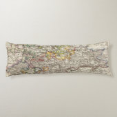 Coussins Longs L'Allemagne et la Prusse (Dos)