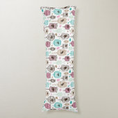 Coussins Longs l'amour de cage à oiseaux badine le motif (Devant (Vertical))