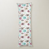 Coussins Longs l'amour de cage à oiseaux badine le motif (Dos (Vertical))