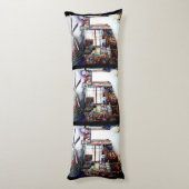 Coussins Longs L'amour n'est pas un mur, c'est un pont (Dos (Vertical))