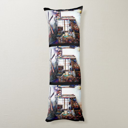 Coussins Longs L'amour n'est pas un mur, c'est un pont (Dos (Vertical))