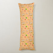 Coussins Longs Lapin et motif de fruits (Dos (Vertical))