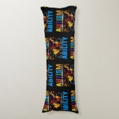 Coussins Longs L'Autisme N'Est Pas Un Handicap, C'Est Un Différen (Devant (Vertical))