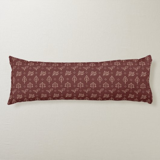 Coussins Longs L'automne laisse une impression graphique simple e (Devant)