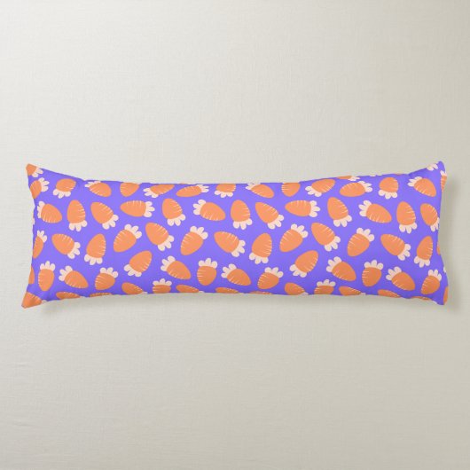 Coussins Longs Lavande de carottes Chubby (Devant)