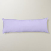 Coussins Longs Lavande Purple Script Moderne Fille Monogramme Nom (Dos)