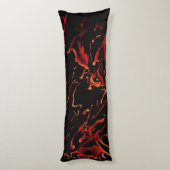 Coussins Longs Lave chaude - customisez votre propre (Dos (Vertical))