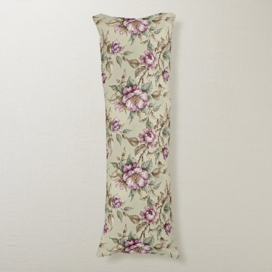 Coussins Longs Lavender Long Stem Roses (Devant (Vertical))