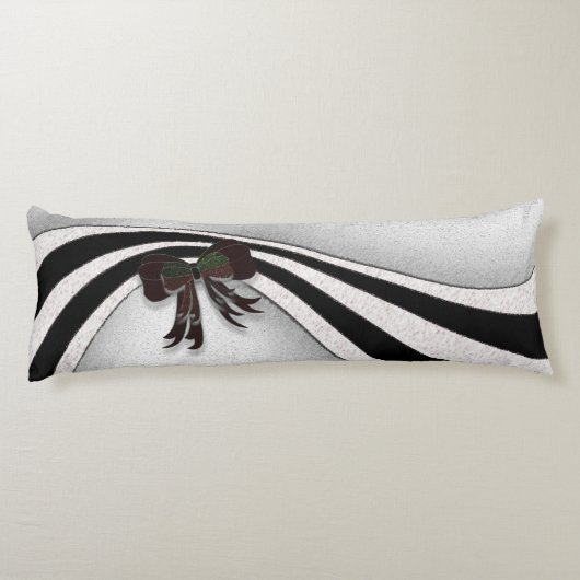 Coussins Longs Le Bow de Noël - (Dos)