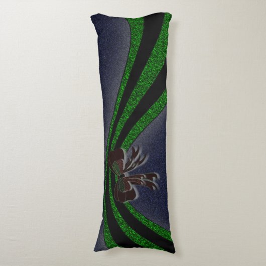 Coussins Longs Le Bow de Noël - (devant Vertical)