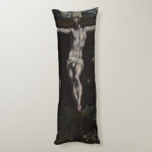 Coussins Longs Le Christ sur la croix par El Greco (Dos (Vertical))