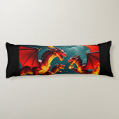 Coussins Longs Le feu du dragon (Dos)