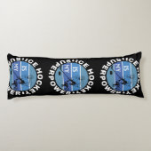 Coussins Longs Le hockey sur glace est ma superpuissance (Dos)