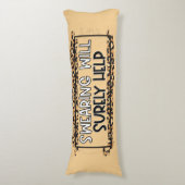 Coussins Longs Le Jeu Drôle Aidera Certainement À Citer L'Humour (Devant (Vertical))