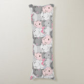 Coussins Longs Le joli Hippo (devant Vertical)