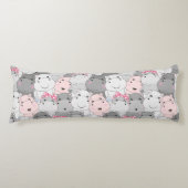 Coussins Longs Le joli Hippo (Devant)