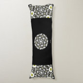 Coussins Longs Le kaléidoscope du premier volume, art deux (Devant (Vertical))