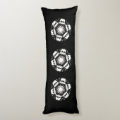 Coussins Longs Le kaléidoscope du premier volume art quatre (Dos (Vertical))