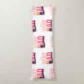 Coussins Longs Le Meilleur Papa du Monde (Dos (Vertical))