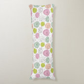 Coussins Longs le paon badine le cru de papier peint (Devant (Vertical))