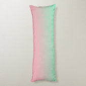 Coussins Longs Le rose pastel et le vert pâle devraient toujours (Dos (Vertical))