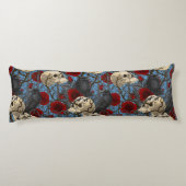 Coussins Longs Le secret de Raven. Illustration gothique sombre e (Dos)