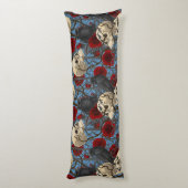 Coussins Longs Le secret de Raven. Illustration gothique sombre e (Dos (Vertical))