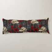 Coussins Longs Le secret de Raven. Illustration gothique sombre e (Dos)