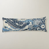 Coussins Longs Le Studio Maison Indigo Bloom (Dos)