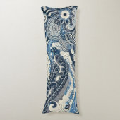 Coussins Longs Le Studio Maison Indigo Bloom (Devant (Vertical))