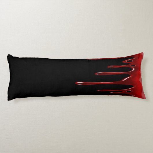 Coussins Longs Lecteurs de sang noir (Dos)