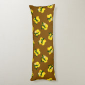 Coussins Longs Lemon Brown (Dos (Vertical))