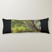 Coussins Longs Leopard sur un arbre (Dos)