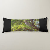 Coussins Longs Leopard sur un arbre (Devant)