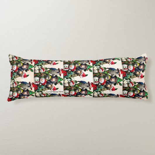 Coussins Longs "Les amis de la jungle pour toujours" (Devant)