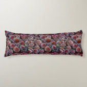 Coussins Longs Les balles de Noël rouges (Devant)