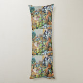 Coussins Longs Les belles promesses du centre Tekka de Singapour (Dos (Vertical))