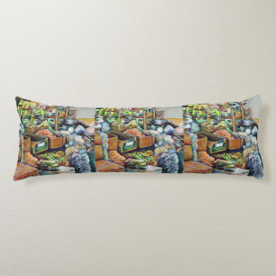 Coussins Longs Les belles promesses du centre Tekka de Singapour