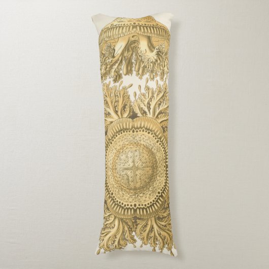 Coussins Longs Les créatures de la mer d'or (Devant (Vertical))