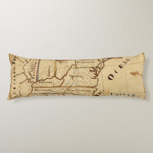Coussins Longs Les Etats-Unis d'Amérique 2 (Devant)