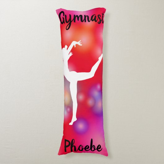 Coussins Longs Les filles Gymnastique bulle amusant (Devant (Vertical))