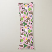 Coussins Longs Les lapins Et Leurs Traitements (Devant (Vertical))