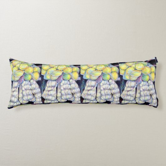 Coussins Longs Les Merveilles des Marchés Occidentaux, Singapour (Devant)