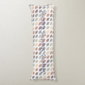 Coussins Longs Les Pastels Carrelés (Devant (Vertical))
